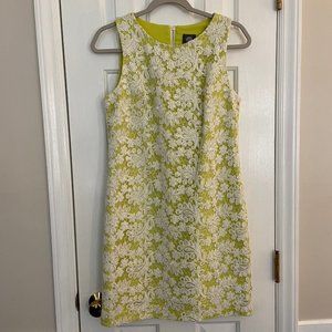 Vince Camuto Citron Lace Dress | Size 6
